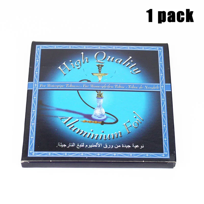 1 pack 50 шт./упак. кальяна Фольга Бумага табак древесный уголь плита Алюминий Фольга для кальяна аксессуары для чаши кальяна Водопроводные Трубы Narguile ч - Цвет: 1 pack