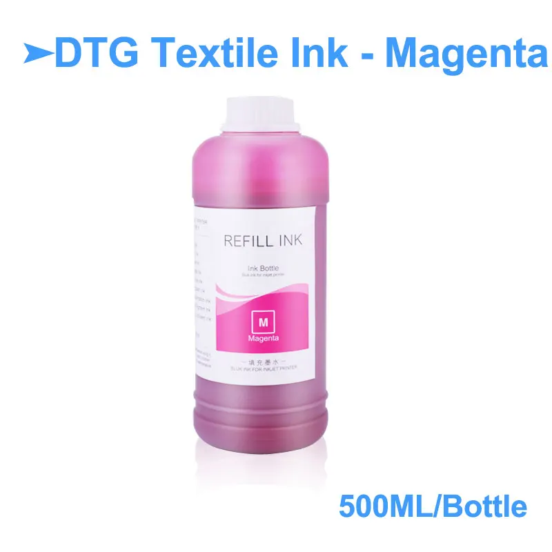 DTG Принтер чернила текстильные чернила бутылка для Epson L1800 R1800 R1900 R2000 R3000 F2000 1390 1400 1410 1430 чернила на пигментной основе для Epson