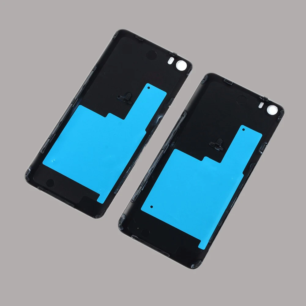 Чехол со стеклянной дверью для XIAOMI Mi5 Mi 5 Крышка батарейного отсека задний корпус