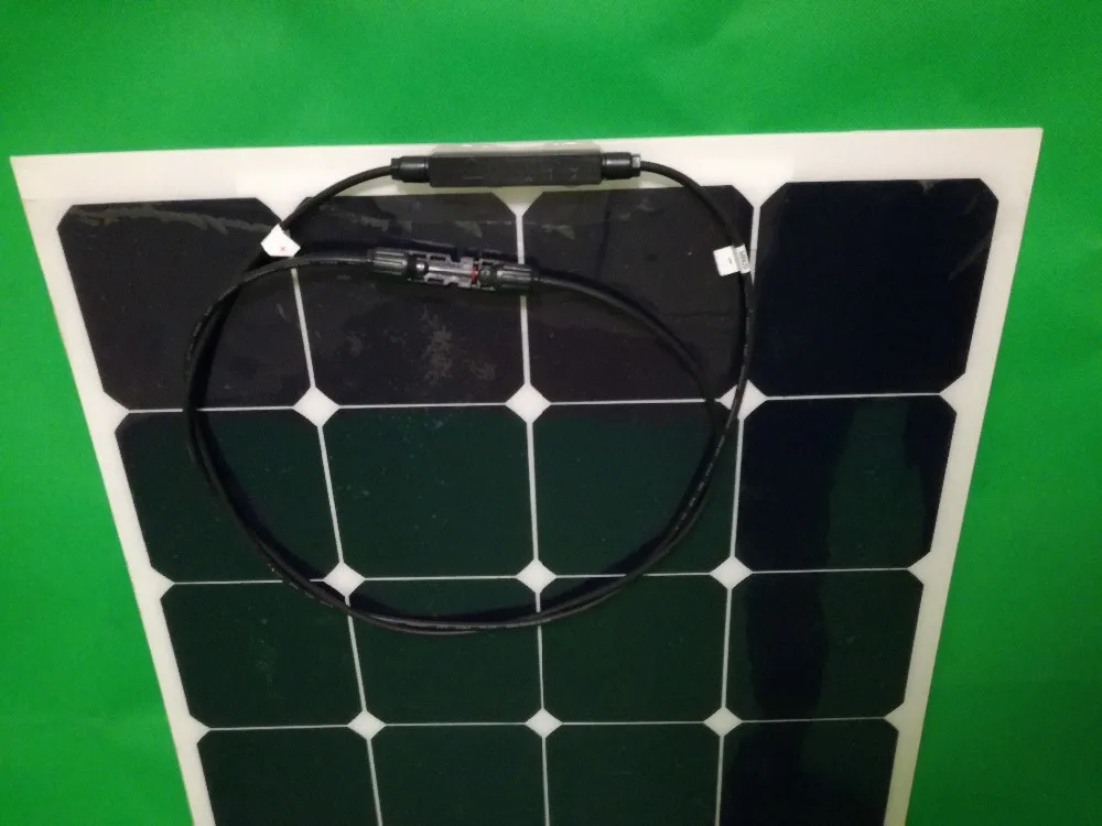 1*100 Вт полугибкая PVsolar панель для лодки/гольф кары/зарядного