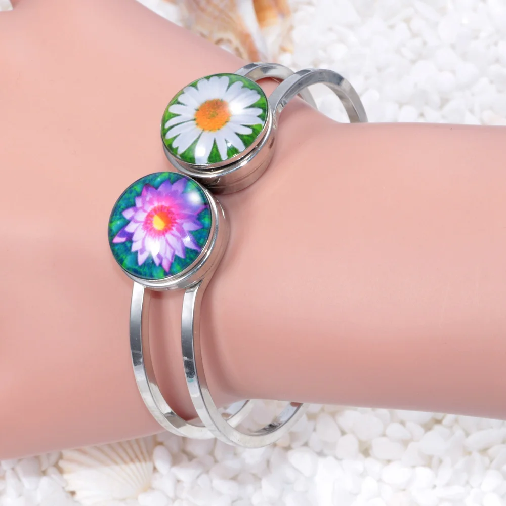 KZ0377k высококачественные пуговицы с белым опалом из натурального камня 18 мм