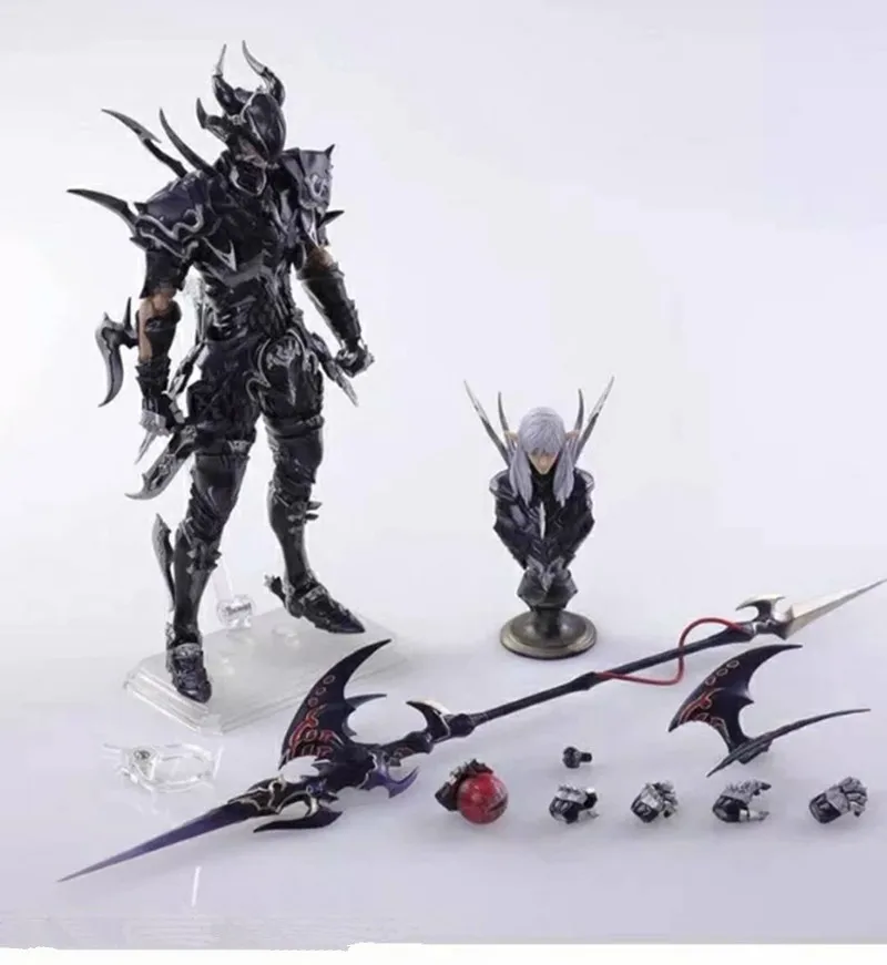 Play Arts Final Fantasy 14 Estinien Bring фигурки BJD коллекционные игрушки 25 см