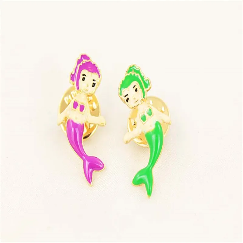 2017 Бесплатная доставка модные новые женские ювелирные изделия булавка Русалка