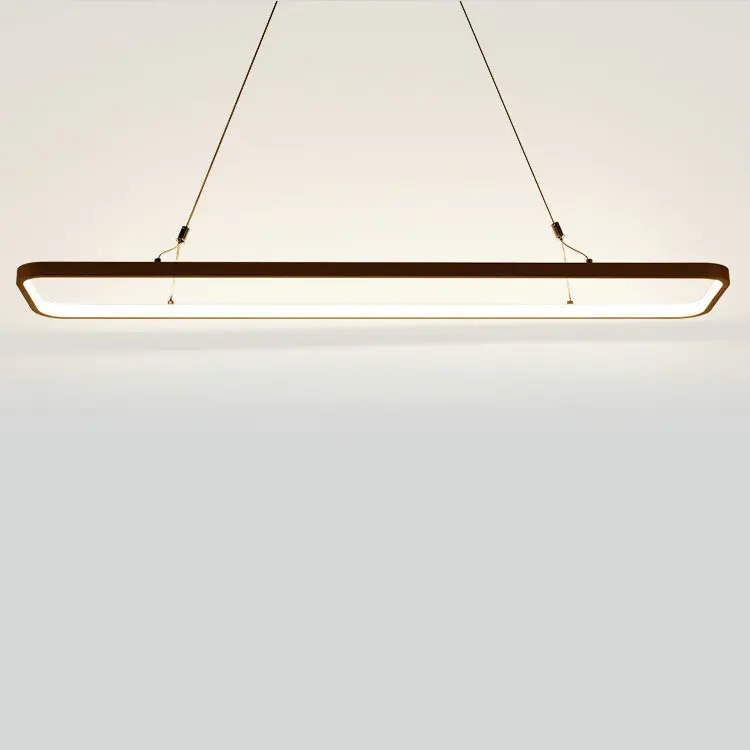 Современная тонкая столовая кухня Остров стол подвесной светильник