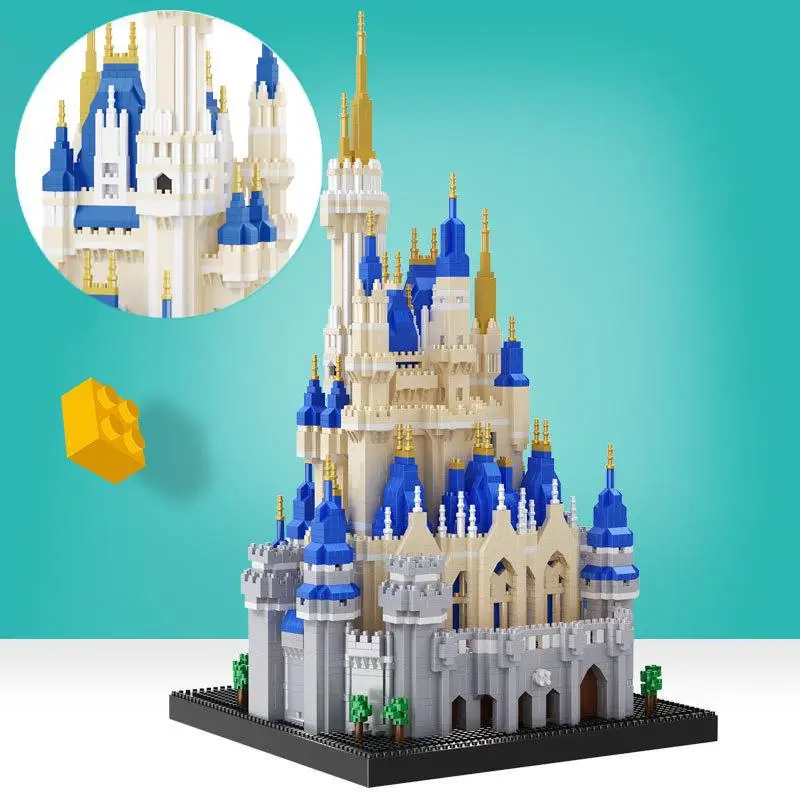 Legoingly архитектурный конструктор Блоки Модель замка Обучающие сборочные игрушки