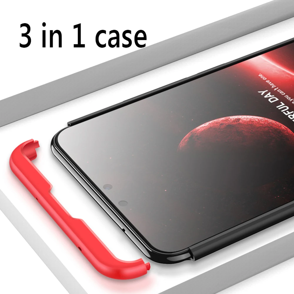 For Huawei P20 P8 P9 Pro lite 2017 Case 360 Full Body Hard Hybrid Plastic Protect Nova 3E P10 Plus Cover |