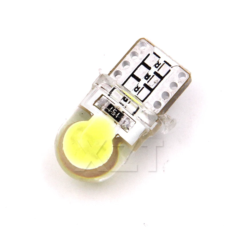T10 W5W WY5W 168 2825 автомобильный внутренний купольный свет силикагель COB светодиодные