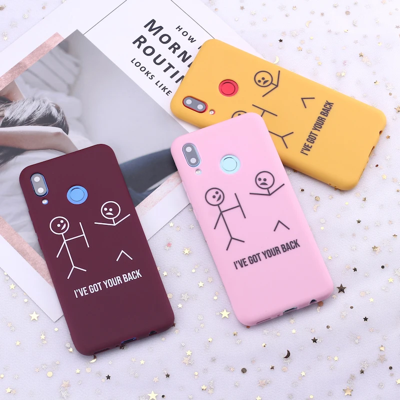 Для Xiaomi Mi Redmi Note 5 6 7 8 9 10 lite Pro Plus Симпатичные тапочки с узором в виде Цитата