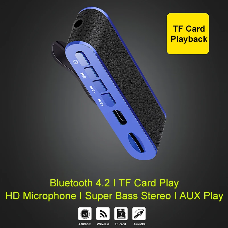 Спортивные Bluetooth наушники стереонаушники беспроводные AUX TF карта MP3 гарнитура с