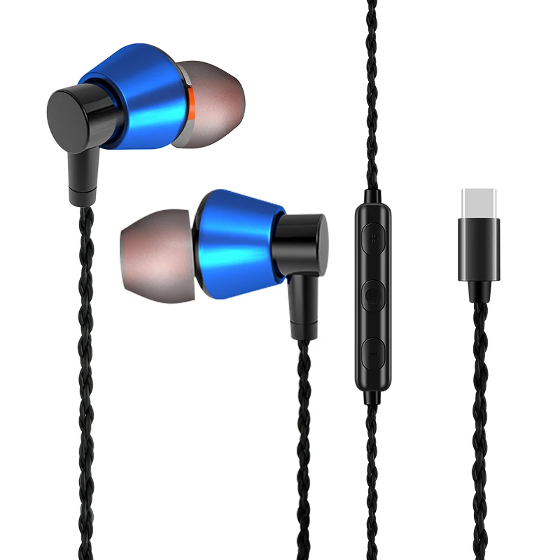 Stereo earphone For huawei oneplus Leeco Type-c Earphone with Mic Type C Earphones for xiaomi Le 2 Pro Max Phone | Электроника