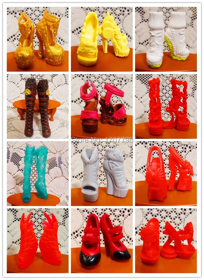 Высокие Рекомендуемые красивые сапоги смешанного стиля; Sandles 1/6; обувь для кукол; оригинальная обувь для кукл-монстров; с фабрики; 100 пар/лот
