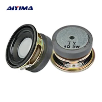 aiyima 2pcs 52mm audio portable speakers 4ohm 3w music tweeters loudspeaker diy for bt speaker home theater sound system