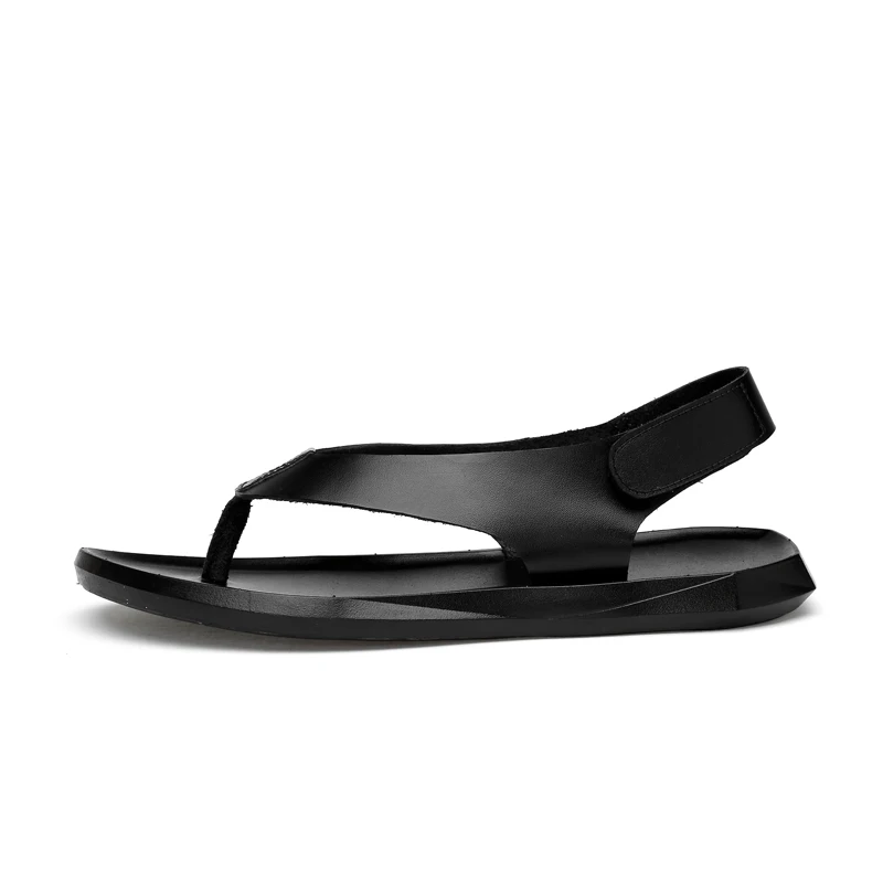 Мужские дышащие сандалии bailly Летние повседневные из натуральной кожи