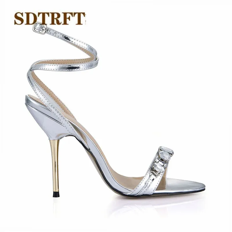 SDTRFT/вечерние туфли-лодочки сезон лето цвет золотой серебряный пикантные женские