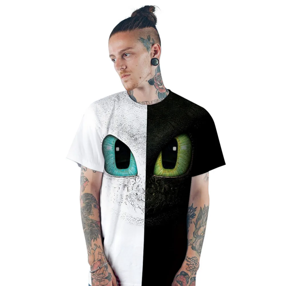 Футболка для косплея с надписью Как приручить дракона|Костюмы из фильмов и ТВ| |