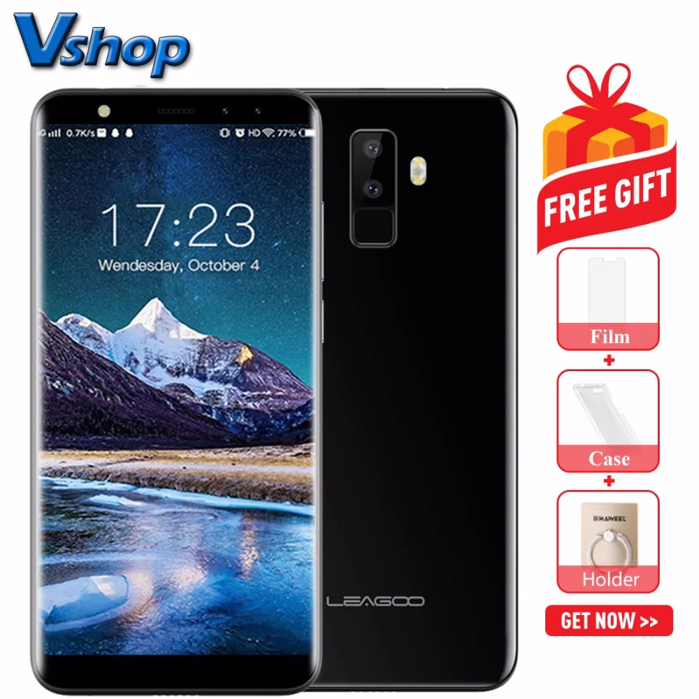 Оригинальный LEAGOO M9 3g мобильные телефоны Android 7 0 2 GB Оперативная память 16 Гб