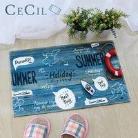 cecil homing durable entrance door mats funny english alphabet pattern rugs light thin flannel waterproof kitchen bedroom carpet