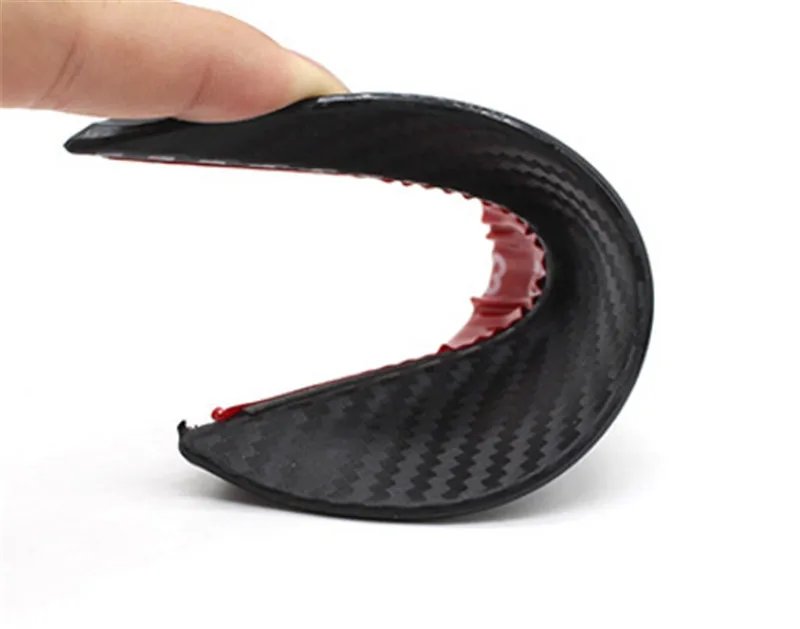 4 шт. мягкий передний бампер разделитель для губ ребра спойлер тела Canards Valence