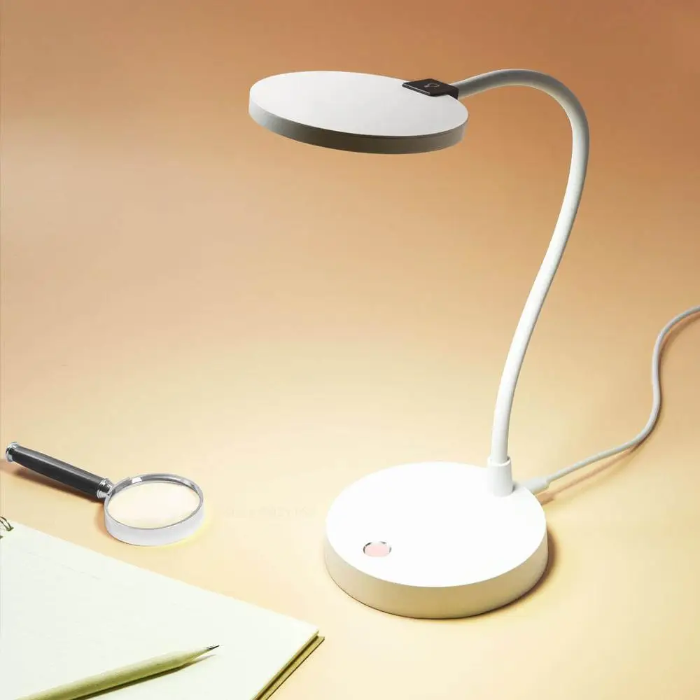 Новинка XIAOMI MIJIA настольная лампа COOWOO LED USB зарядка Настольная для чтения офисная
