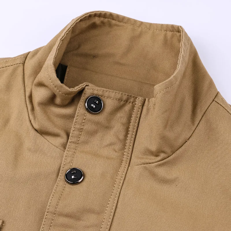 LetsKeep/мужская куртка-бомбер Армейская большого размера 4XL 5XL | Мужская одежда