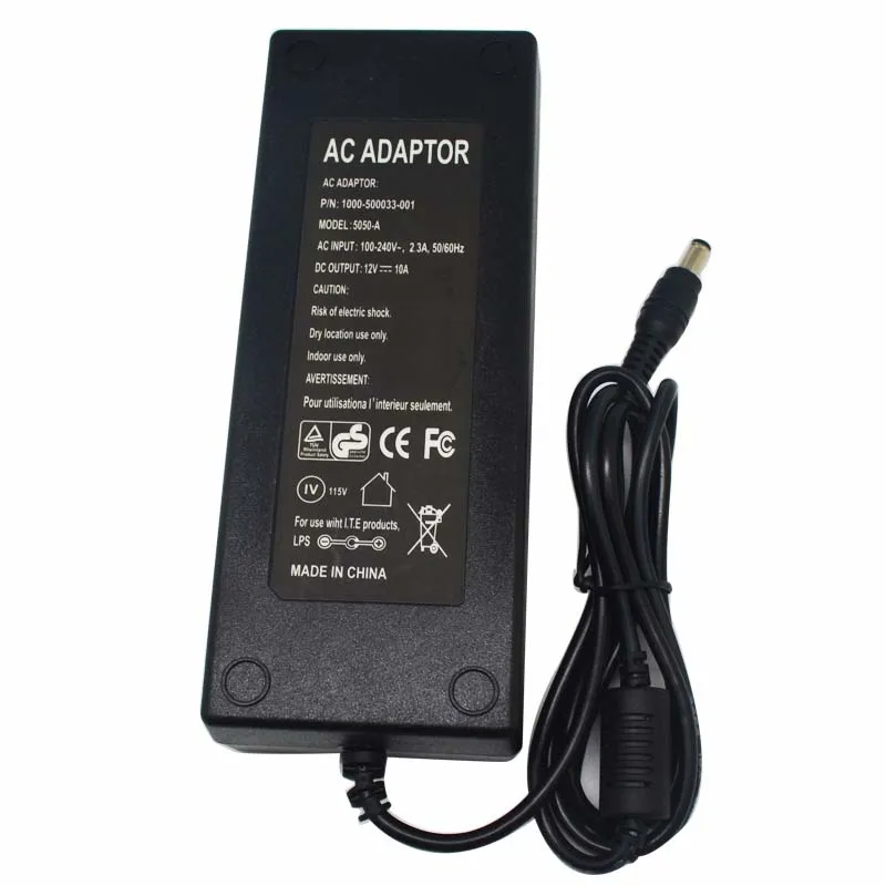 DC12V Светодиодный источник питания светодиодный драйвер AC100-240V до 12 в 24 в адаптер питания Светильник ing трансформатор для светодиодные ленты светильник