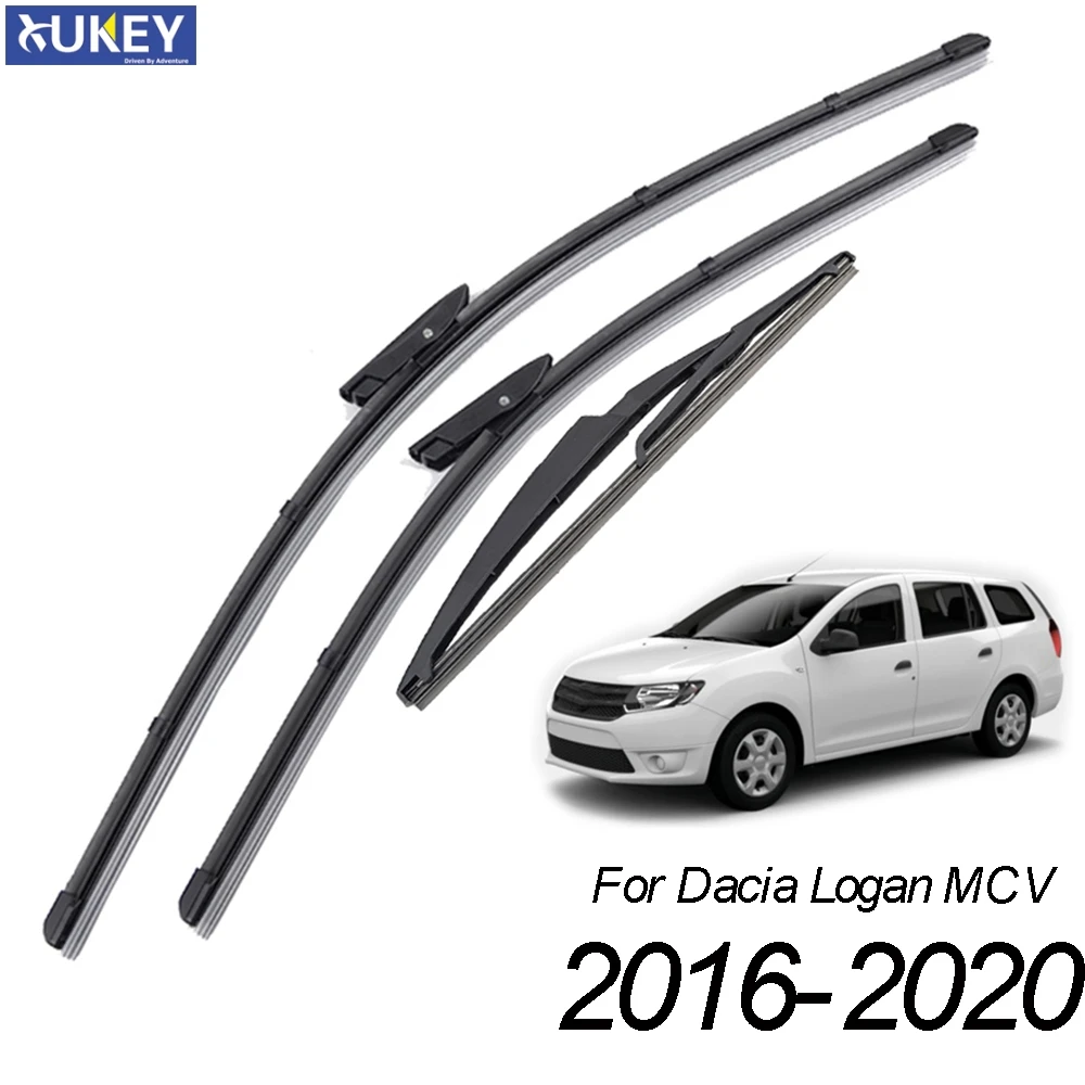 Набор щёток стеклоочистителя Xukey 3 шт./компл. для Dacia Renault Logan MK2 MCV 2020 2019 2018 2017 2016 22 19 12
