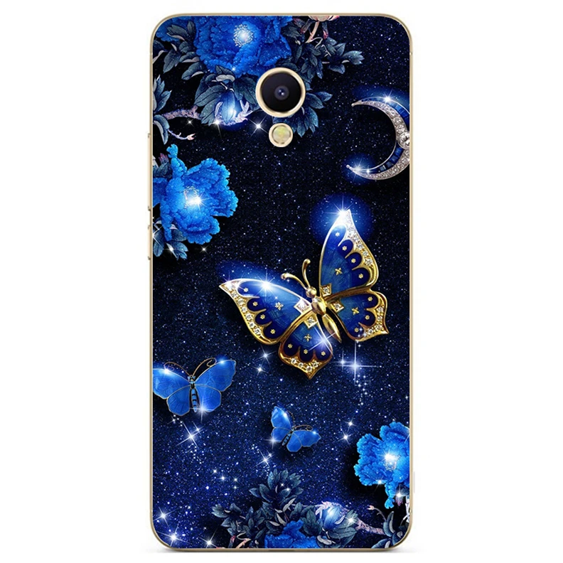 Silicone Cover For Meizu M5S mini Case 5.2' Printing Cool Cat Phone Shells Meilan M 5 S 5S Mini Fundas Coque |