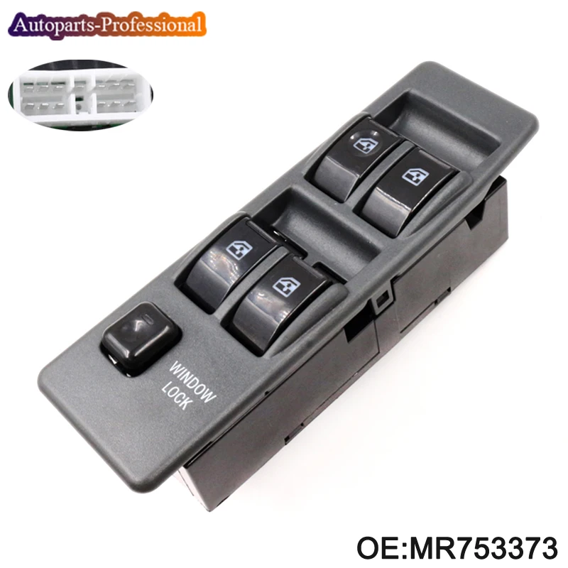 Электрический выключатель для окон Mitsubishi Pajero V31 V32 MR753373