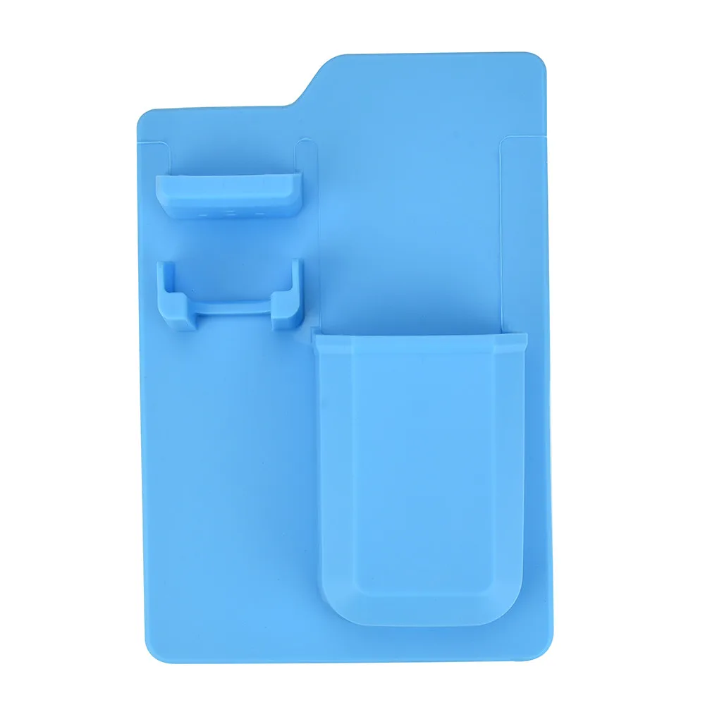 Силиконовый могучий держатель для зубных щеток корзины съемный органайзер