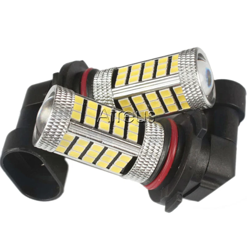 Atreus 2 шт. Автомобильные светодиодные лампы 9006 HB4 2835 63 SMD фонари Противотуманные