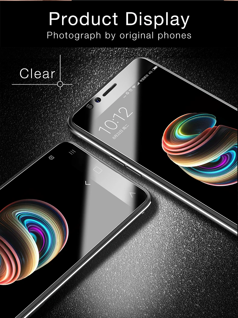 Cafele Защита экрана для мобильного для Xiaomi Mi A1 закаленное Стекло Экран протектор для Xiaomi Mi 5X9 H твердость, не создающая “пузырей