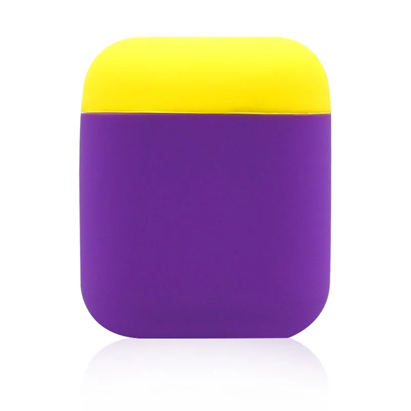 23 CASPTM раздельные наушники, аксессуары для Apple Airpods 1 2, ультра-тонкая bluetooth-гарнитура, силиконовый чехол, защитный чехол для Airpods - Цвет: 23