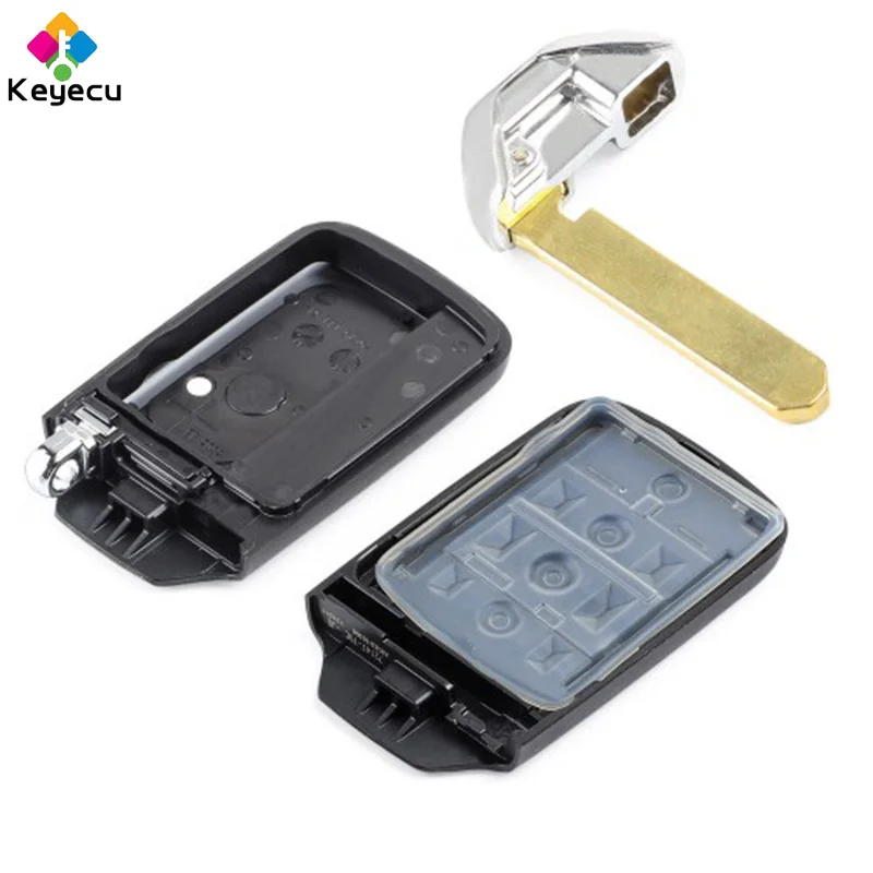 KEYECU Replacement Smart Remote Control Car Key Shell Case - 4 1/ 5 Buttons FOB for Honda Pilot 2016 2017 2018 FCC ID: KR5V2X | Автомобили