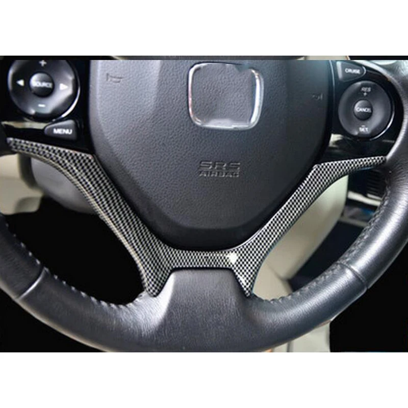 Рама подходит для Honda Civic 12-15 внутренняя Накладка рулевого колеса отделка |