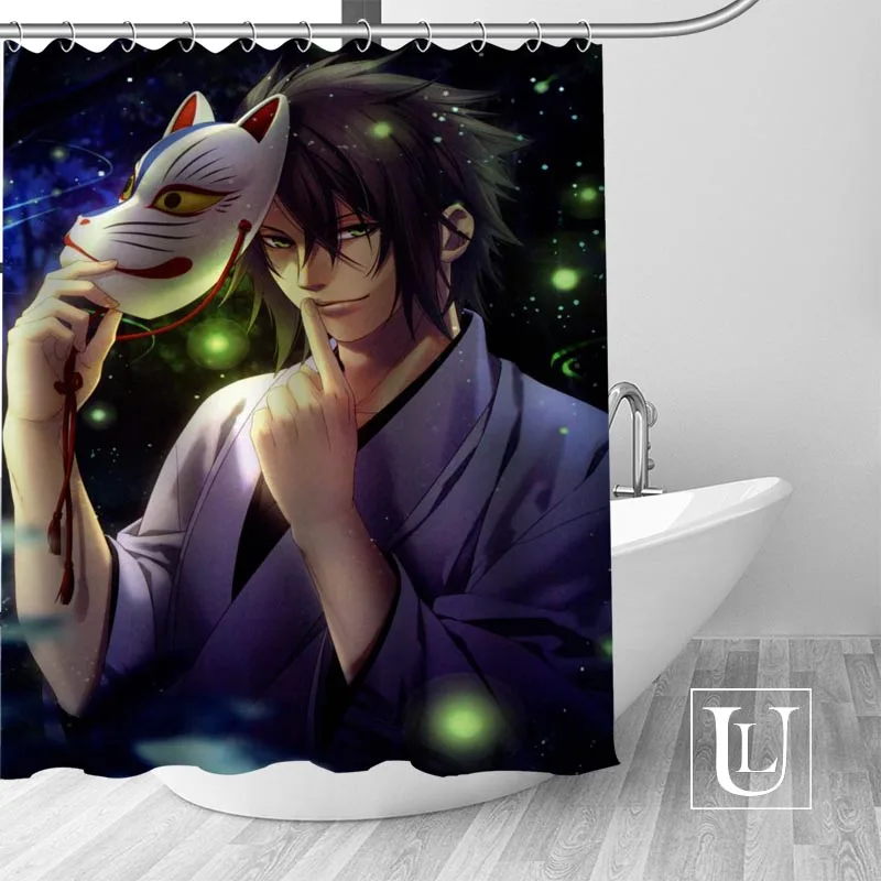Новое поступление душевая занавеска hakuouki shinsengumi kitan из 100% полиэстера