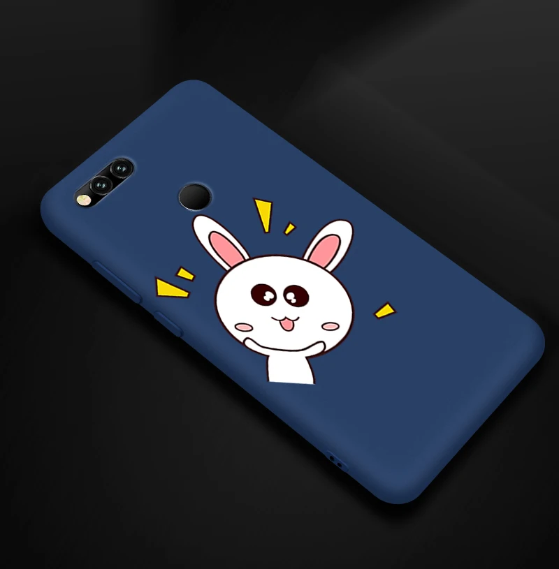 Мягкий силиконовый чехол для huawei Honor 7A Pro 7C 7X, матовый чехол для телефона s для Redmi 5 Plus 5A 6 6A Go, тонкий черный чехол - Цвет: 10