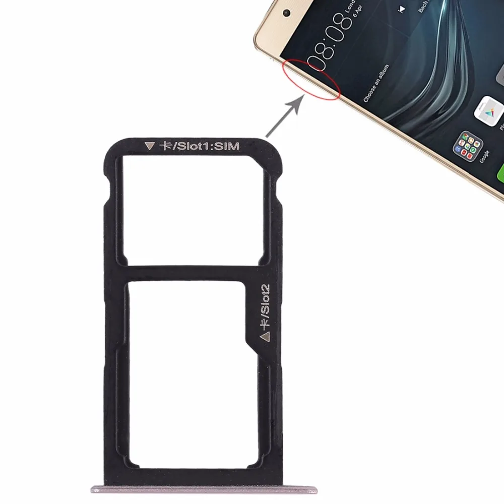 Лоток для SIM карты iPartsBuy + лоток карты/карта Micro SD Huawei P9 Lite|Адаптеры карт| |