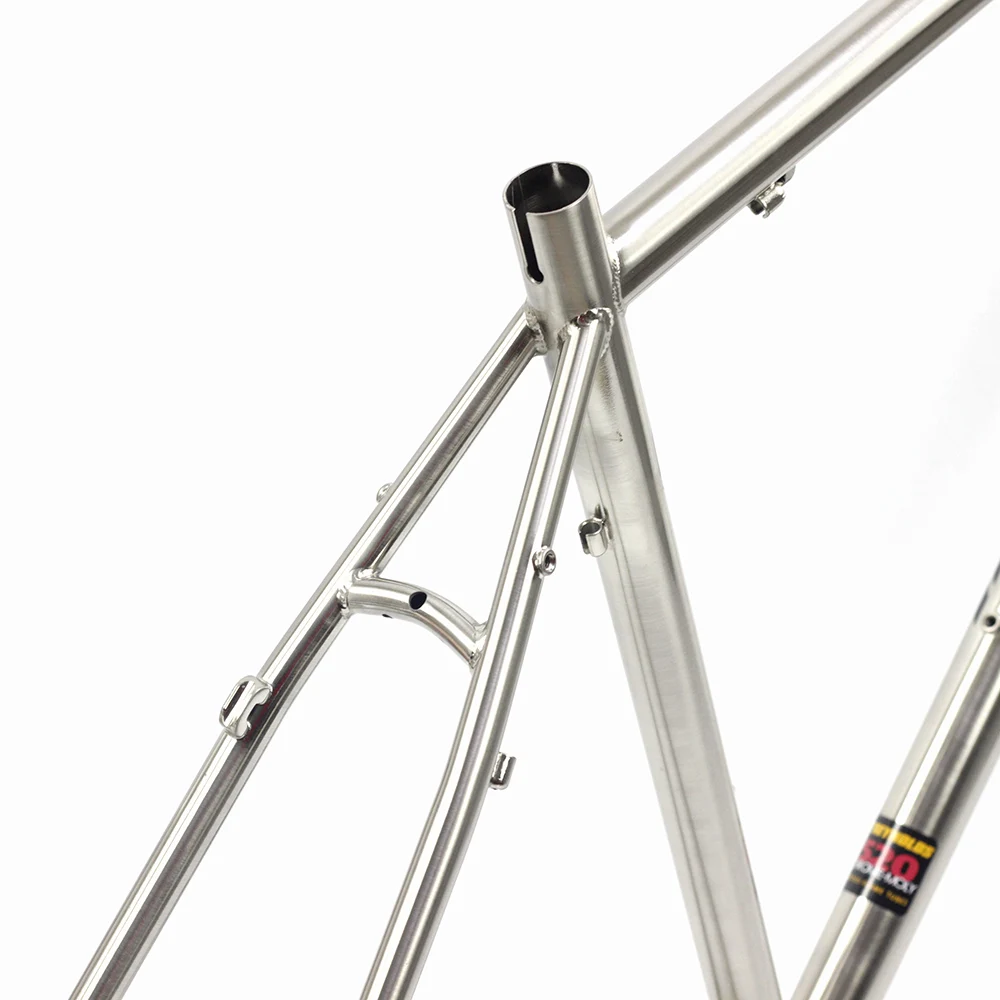 TSUNAMI Reynolds 520 MTB велосипедная рама 2" CR-MO стальная щетка 15,5" 1" 18,5" дисковый тормоз Chorme Frameset гарнитура Высокое качество