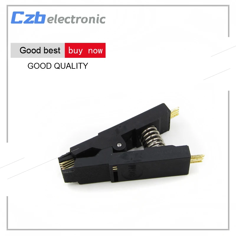 SOP8 8 Булавки Тесты зажим для BIOS программист IC ing Электронный Схемы DIY|clip clamp|clip testclip