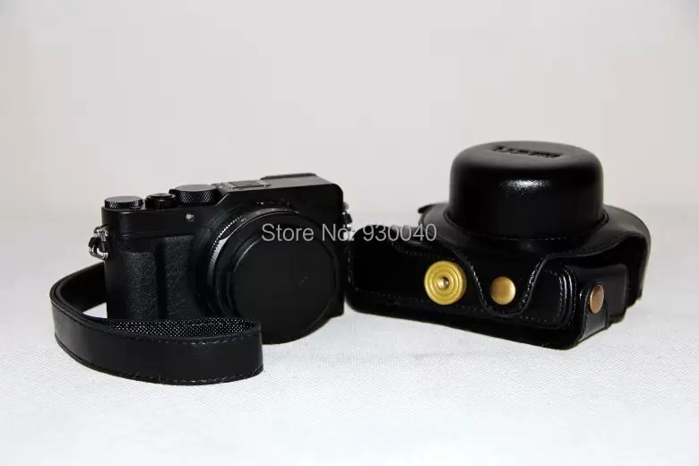 Сумка чехол для камеры высокого качества кожаный Panasonic LX100 Lumix LX 100 с 5 цветами|camera