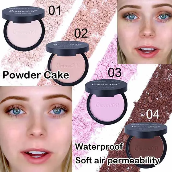Новая модная Натуральная пудра для лица минеральные основы контроль масла