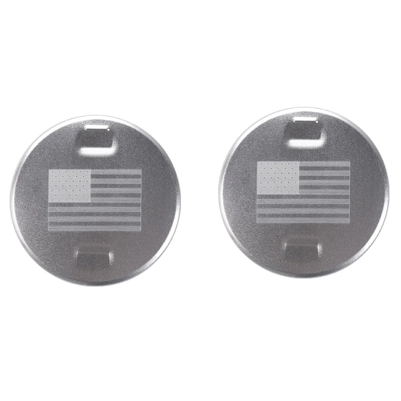 USA flag silver MOPAI, Автомобильный задний подлокотник, коробка для кондиционера, вентиляционное отверстие, декоративная крышка, наклейки для Jeep Wrangler JL, автомобильные аксессуары - Название цвета: USA flag silver