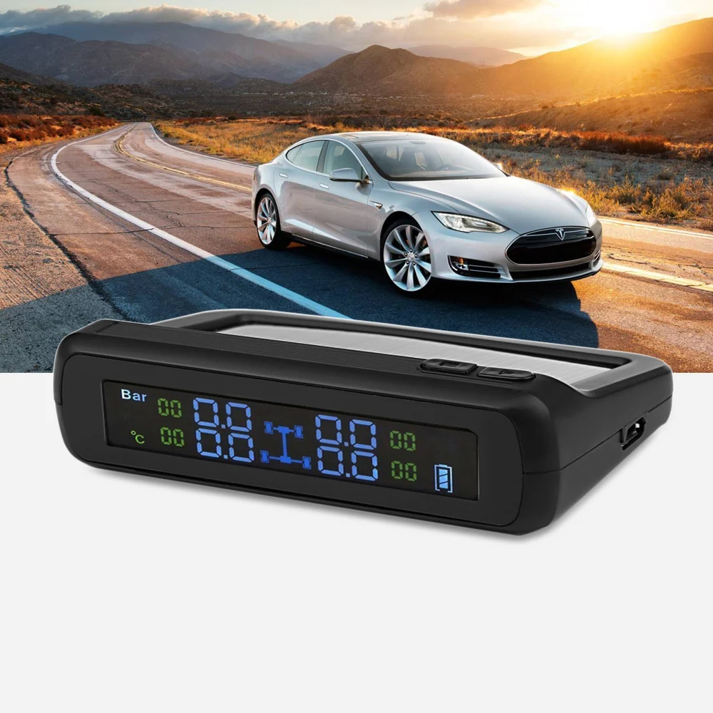 CAREUD TPMS T881-WF ЖК-дисплей на солнечных батареях система мониторинга давления в шинах