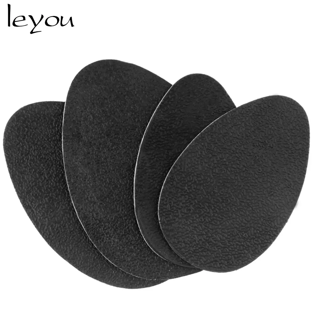 Leyou 2 to 4 Pairs Anti Slip Shoe Sole Stickers Shoes Protector Forefoot High Heels Sticker Self-Adhesive Shoes Mat images - 6