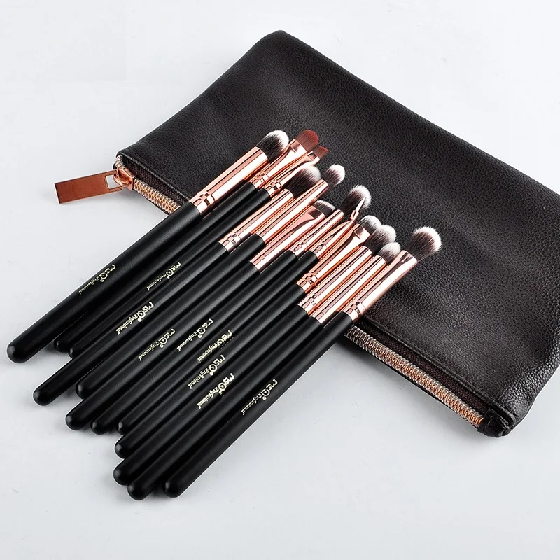 MSQ Профессиональные кисти для макияжа глаз набор кистей из розового золота