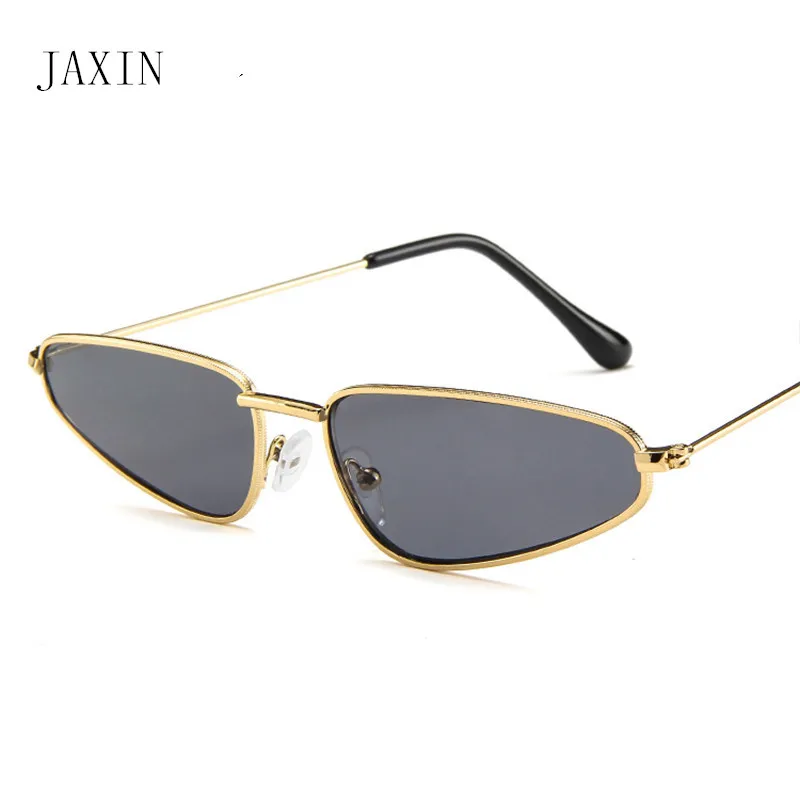 

JAXIN Fashion metal edging Sunglasses Women brand design personality trend lady sunglasses new gorgeous sexy glasses UV400oculos