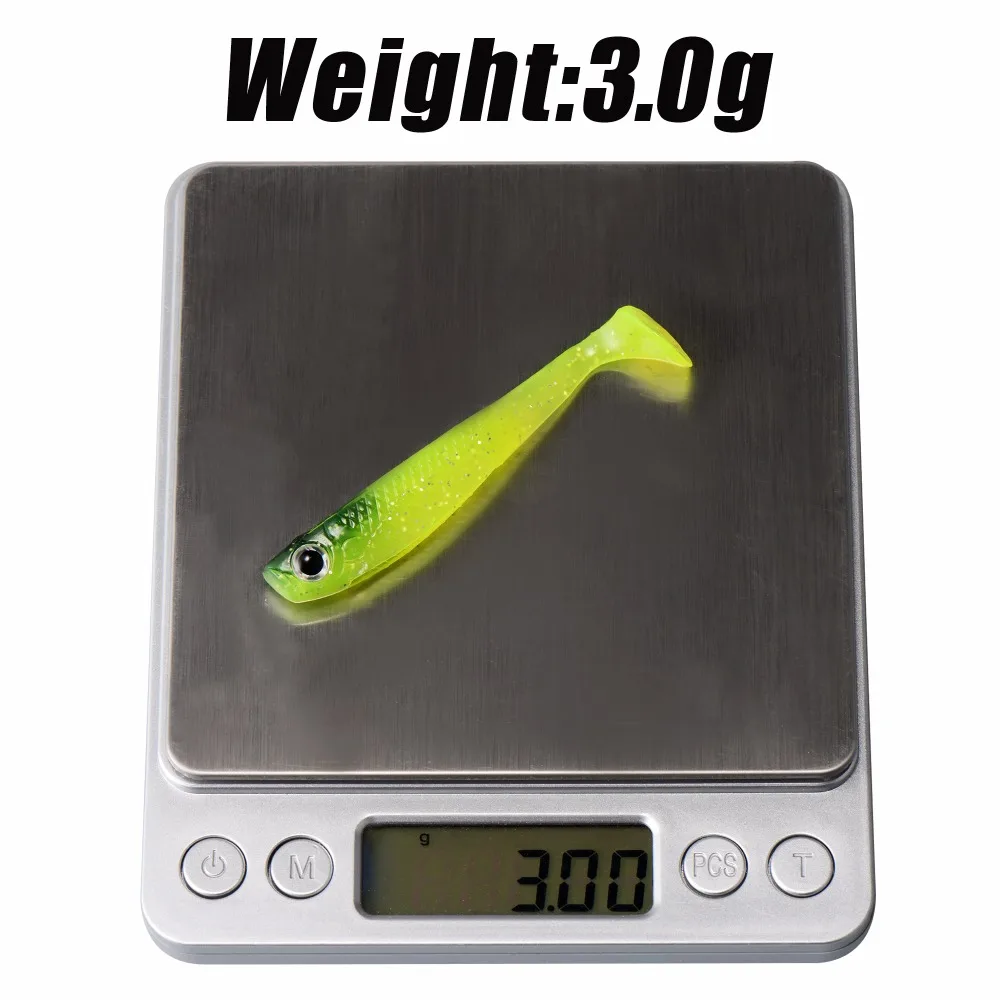 KastKing рыболовная приманка для глаз 30 шт./лот мягкие приманки 70 мм 3 г искусственная