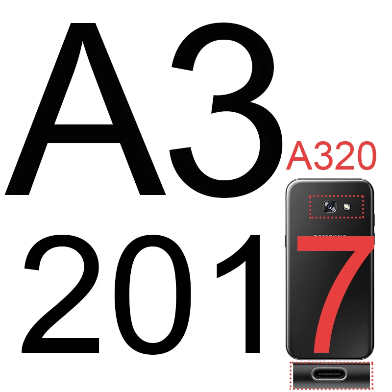 A3 A320 2017 Чехол nephy для samsung galax S8 S9 плюс S6 S7 край Note8 A3 A5 A8 J3 J5 J7 Pro кожаный чехол-бумажник для мобильного телефона - Цвет: A3 A320 2017