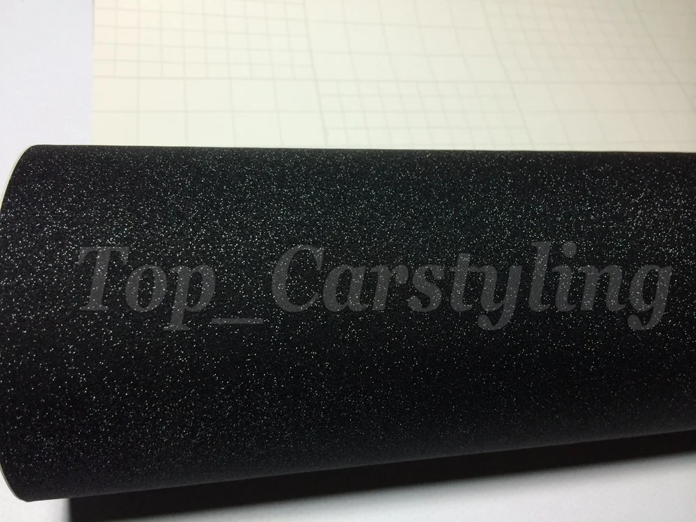 150x50 см черная блестящая Виниловая наклейка для автомобиля с воздушным пузырьком