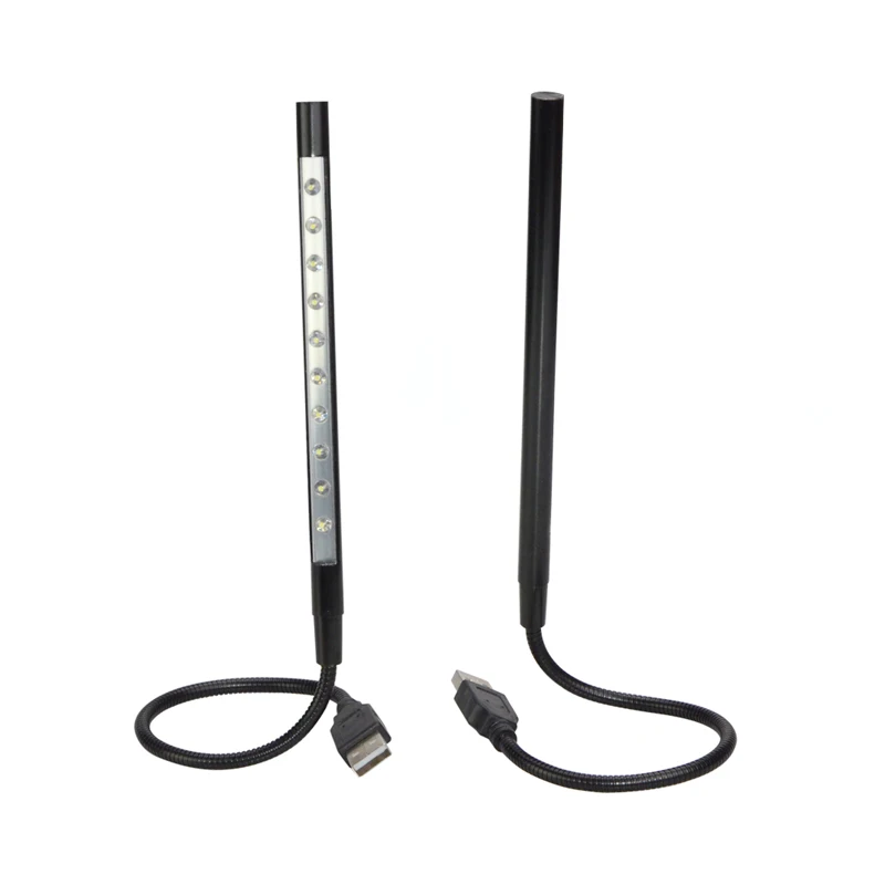 Светодиодная лампа для чтения MeeToo 10 светодиодов USB металлисветильник материал|book